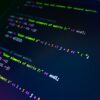 エディタに表示されたソースコードの画面