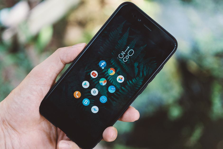 新型スマートフォンのイメージ