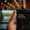 外貨投資・FXの学びをイメージさせる為替グラフとセミナーのイメージ