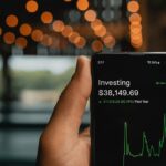 外貨投資・FXの学びをイメージさせる為替グラフとセミナーのイメージ