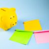 iDeCoによる老後資金の積み立てをイメージさせる貯金と将来設計のイメージ