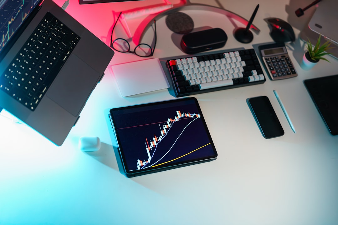 IPO新規公開株投資をイメージさせる株価チャートのイメージ