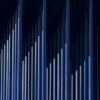 濃紺の縦縞模様の抽象的なイメージ